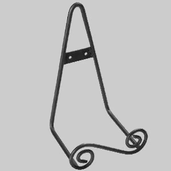 Wrought Iron Plate Holder- 8"