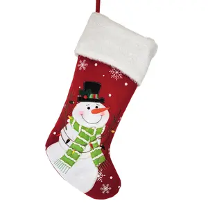 Giftsforyounow Red Snowman Christmas Stocking