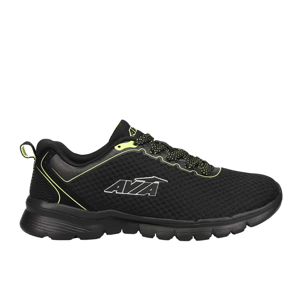 Avia Mens Avi-Factor 2.0 Running Sneakers Shoes - Black