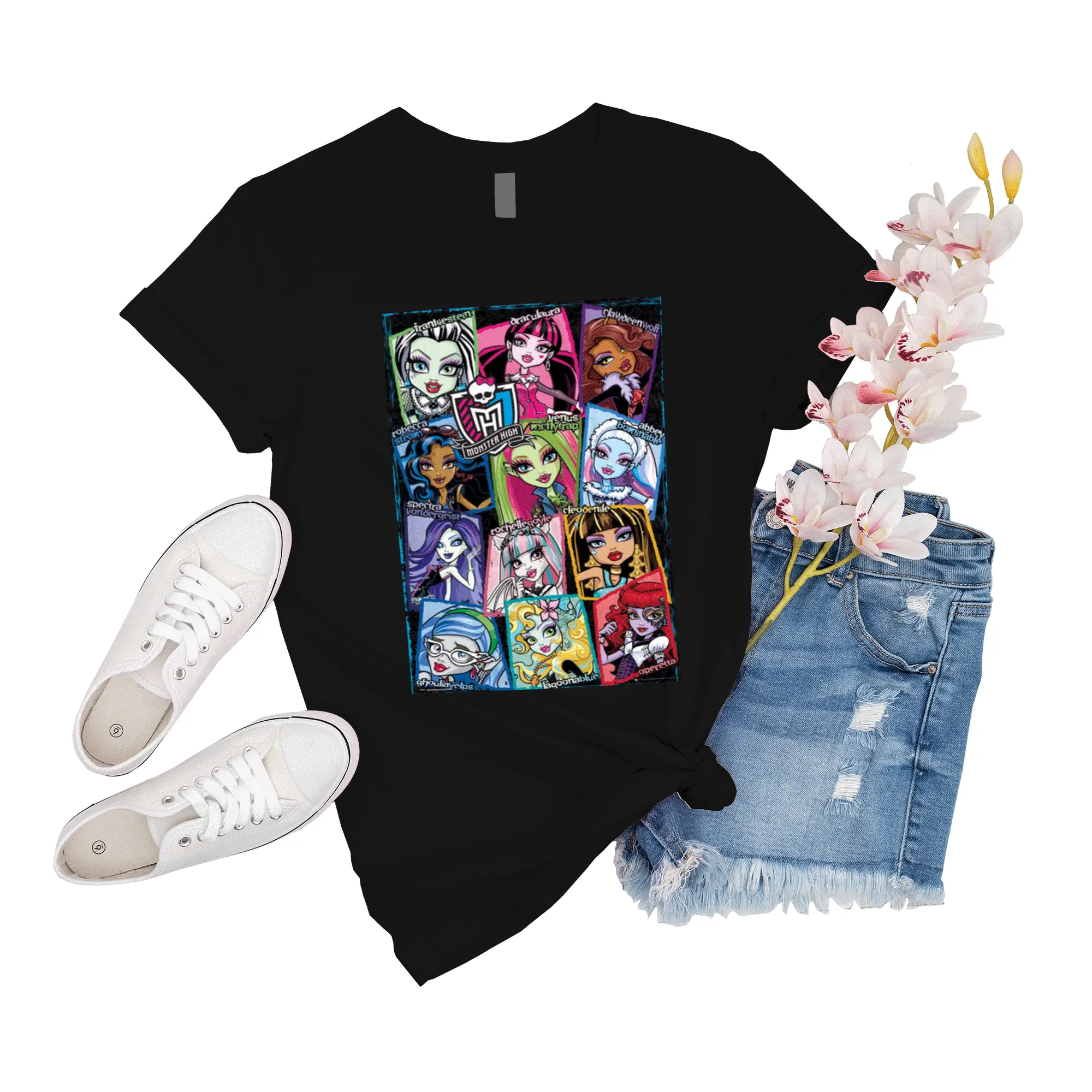 T-Shirt Women Monster High Mayhem Monster High Character Women Girl Tee Boy Friend Gift For Men Shirts Shirt Big Novelty