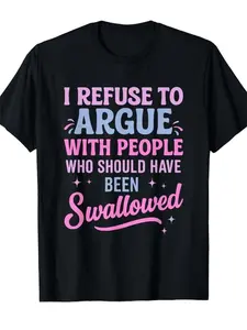 Men's Humorous Satirical T-Shirt, Bold Statement Design, Comfortable Regular Fit, Ideal for Daily Wear and Gifting, Trendy Print Tee, Casual Style