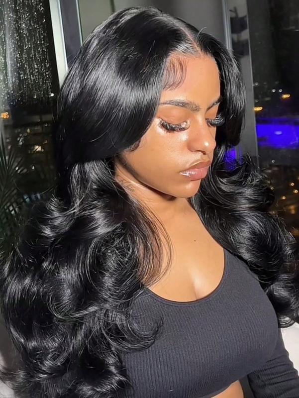 40Inch 13x4 Body Wave Lace Front Wigs Human Hair Pre Plucked 13x4 Frontal Wigs Human Hair HD Lace Body Wave Wig 100% Human Hair Wigs For Women 180% Density