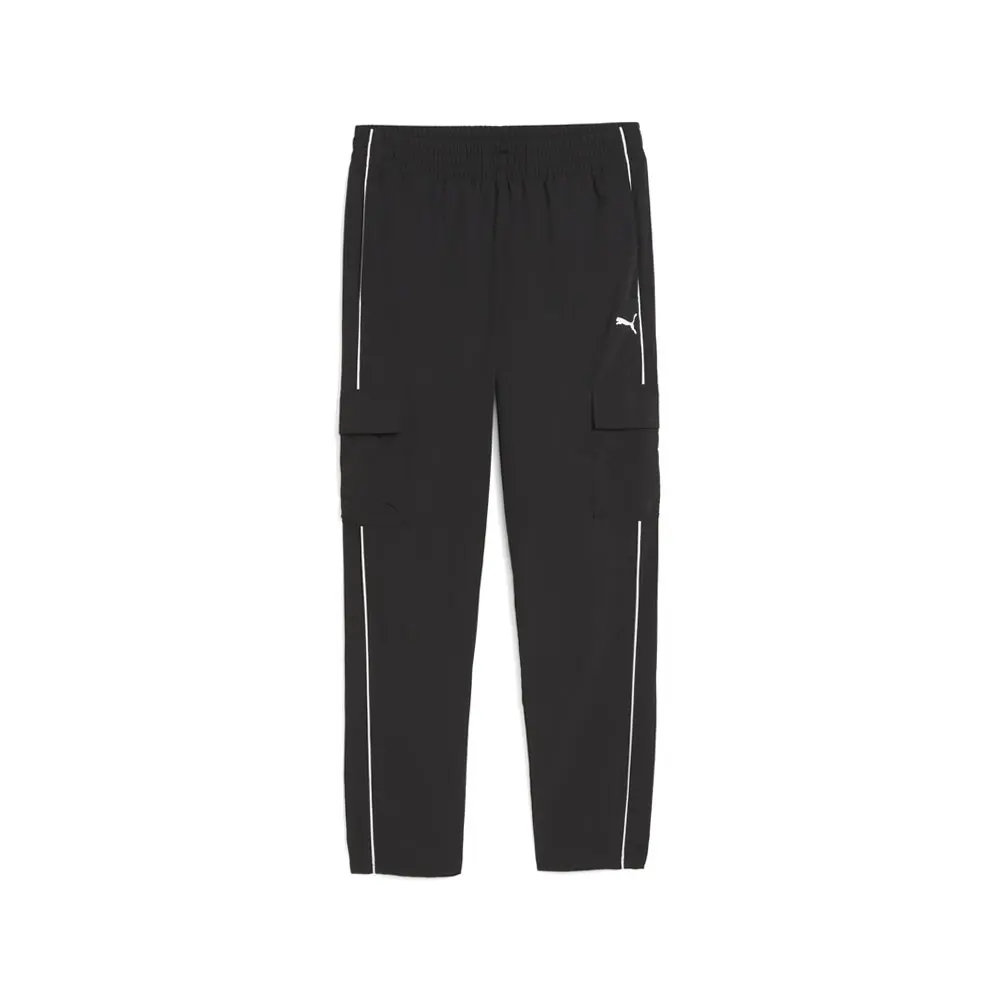 PUMA Womens Sport Woven Cargo Pants Casual - Black