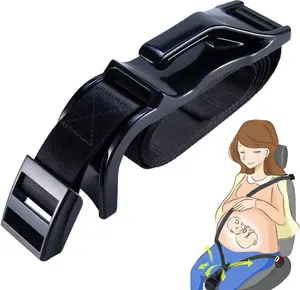 Seat Bump Strap for Protecting Belly - Prevent Compression of Abdomen - A Must Have Maternity Seat Cover Belt for Expectant Mother