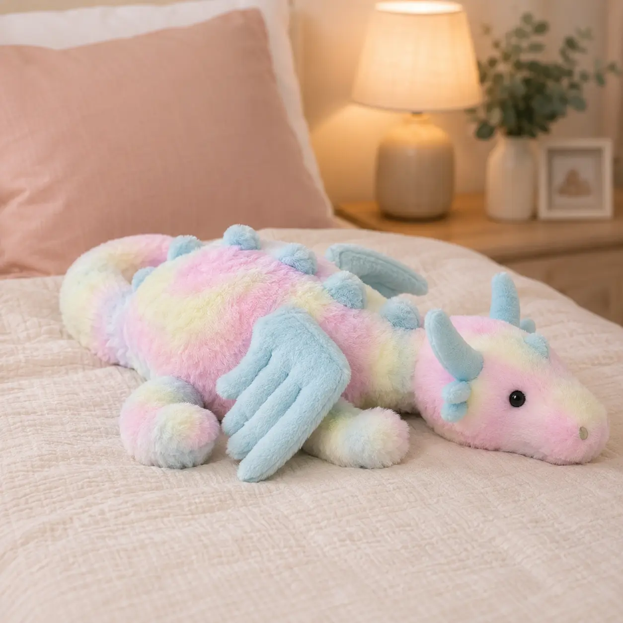 JELLYCAT 50cm Pastel Dragon Plush Stuffed Animal – Soft Cute Fantasy Dragon Plush Toy for Kids & Collectors