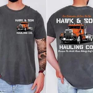 Over The Top Trucker Shirt, Hawk and Son shirt, Vintage Arm Wrestling Movie Classic 80s Graphic Tee, Gift For Truck Driver
