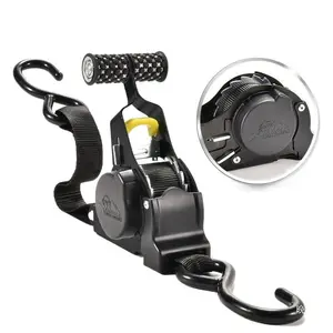 Automatic Retractable Ratchet Strap Automatic Stretching Tightener Cargo Car Binding Strap Truck Ratchet Tightening Rope