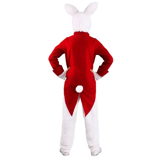 Dignified White Rabbit Costume for Kids