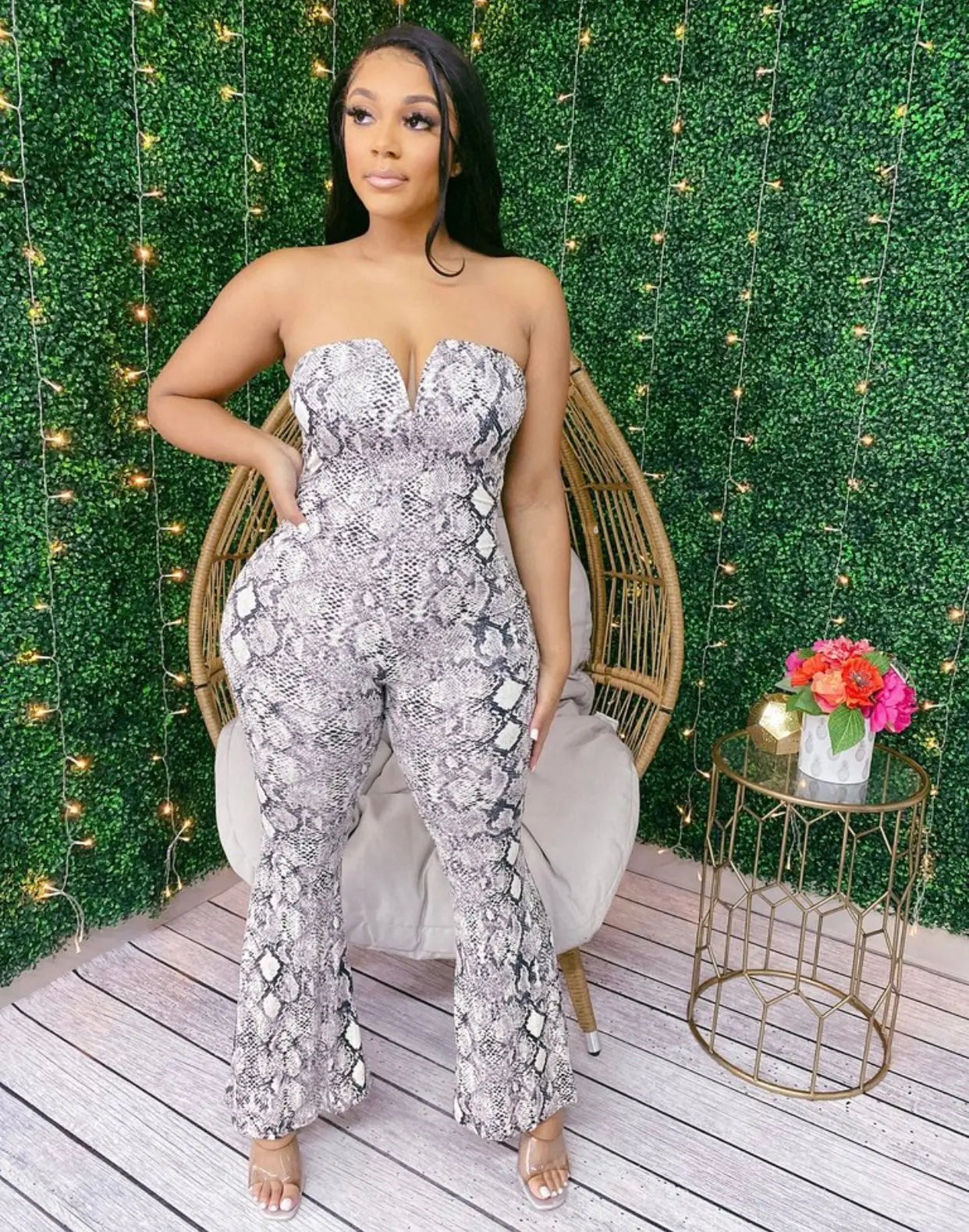 Snakes Out Jumpsuit
