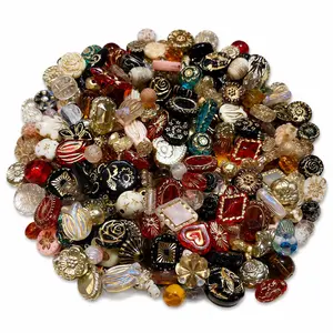 100g Premium Acrylic & Resin Beads Vintage Glam |   DIY Craft Supplies for Phone chains , Keychains and Crafts.