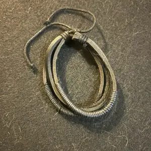 Leather woven bracelet