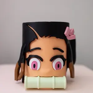 Nezuko’s Mug Holder for Anime Fans - Perfect for Washing and Draining Drinks - Washable, Drinkware