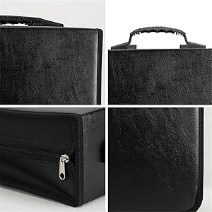 520 Disc CD DVD Organizer Holder Storage Case Bag Wallet Album Media Video Black