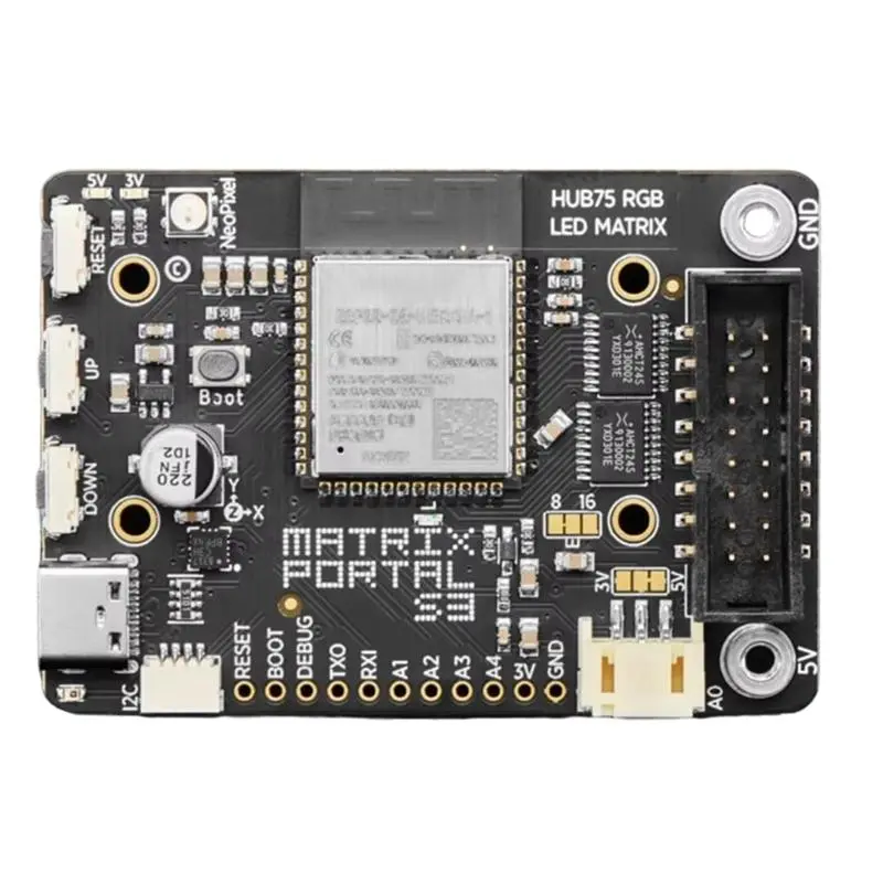 New 5778 PCB Board for Adafruit Matrix Portal S3 - CircuitPython Powered Internet Ready Display, 1 Unit Programming Tool Tech Gadget