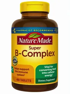 Nature Made Super B-Complex + Vitamin C & Folic Acid, 460 ct  "Boost Your Energy Naturally''