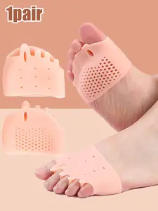 1 Pair Silicone Toe Guard, Anti-slip Toe Guard, Soft Toe Protector, Toe Protective Pad, Shoes Accessories for Women & Men, Footwear