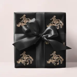Cowboy Western Wrapping Paper Roll
