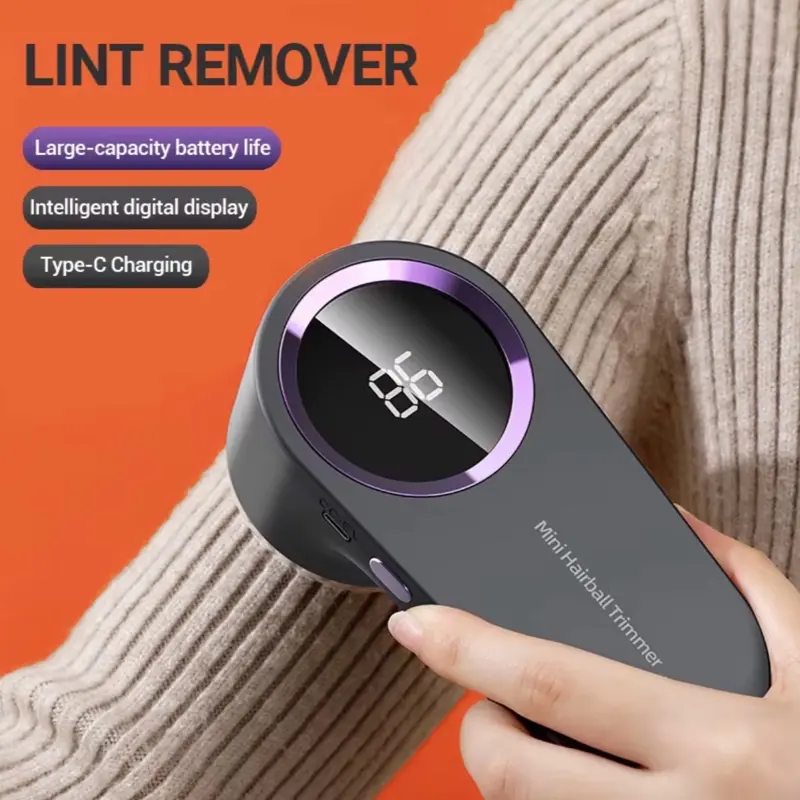 Rechargeable Electric Lint Remover, Fabric Shaver for Clothes (Bobble Remover)