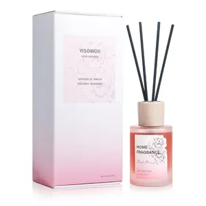 Fireless Essential Oil Diffuser, Simple Luxury Design, Long-Lasting Fragrance, Linen Lavender Ocean Peony, Home Bedroom Decor