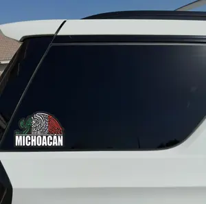 Estados De Mexico Aguila #2 Vinyl Sticker Set - Durable & Easy to Apply, Iconic Eagle Design Stickers for Mexican Heritage Car Decals Truck Decal