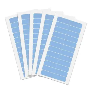 Double Sided Hair Extension Tapes, Adhesive Replacement Tape for Hair Wigs Hairpieces Extensions, Tape in Tape Extension Replacement Wig Tape Waterproof Breathable Skin-Friendly Strong Hold (144PCS/240PCS)