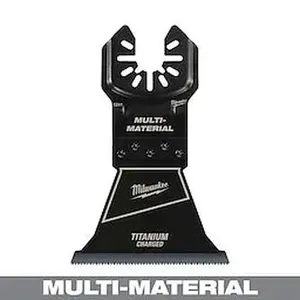 Milwaukee 49-25-1241 2-1/2” Bi-Metal Multi-Material Oscillating Multi-Tool Blade