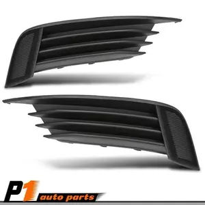 Front Bumper Lower Fits Audi A3 S3 2013-2017 Left Right Side Fog Light Grills 2X, Pair Set, Side Grill Automotive Car