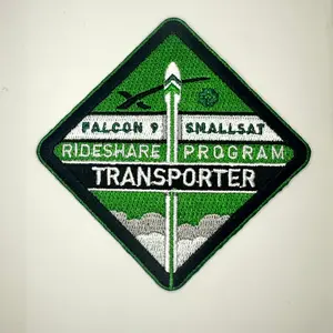 Original SpaceX Transporter 2 Mission Patch NASA Falcon 9 3.5
