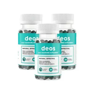 3 Bottles of Full Body Deodorant Supplement| DEOS Internal Deodorant Full Body | Multi Pack