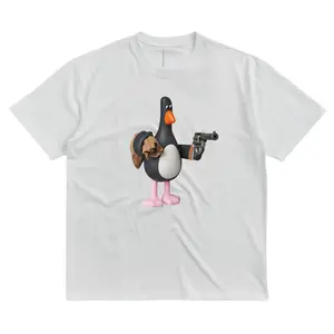 Vintage Feathers McGraw T-Shirt  Retro Cartoon Character Tee  Unisex Graphic Top S-5XL  Wallace & Gromit Funny Fan Shirt
