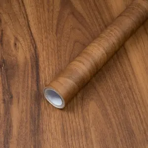 Wood Contact Paper Peel and Stick Thicken Vintage Wood Grain Contact Paper Countertops Furniture Natural Wood Wallpaper Self-Adhesive Removable Waterproof Vinyl Film 15.7 in X 118 in