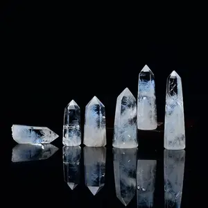 Blue Needle quartz Tower natural crystal , Invisible Wings , Crystal Blue Needle , Blue Angel Feather Quartz