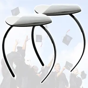 Happy Graduation Day! No-Slip Graduation Cap Headband,Comfortable Grad Cap Headband Insert with Eva Foam Sticker, Reliable Grip for All-Day Ceremony, Fits Most Head Sizes