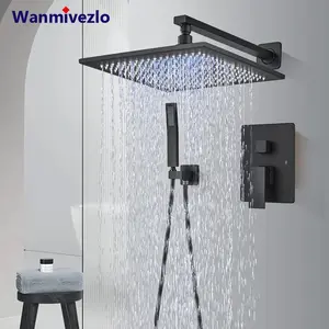 Wall Mounted Bathtub Shower Mixer Tap Shower Set