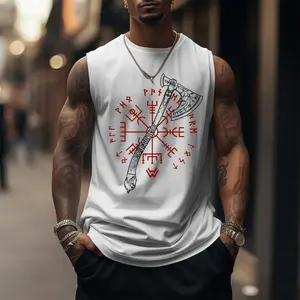 Game 90s Graphic Sleeveless Tank Tops Men Vest Streetwear Outfits Men Vacation Outfits Sleeveless Shirt