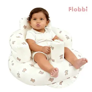 Inflatable Baby Seat, Comfortable & Safe Baby Chair for Infants 6–24 Months, Essential Newborn Accessory, Portable and Lightweight Sitting Support for Newborns, Ideal for Early Sitting Development, Suitable for Home, Travel & Playtime