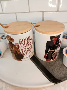 Motivational Mug with Lid and Spoon