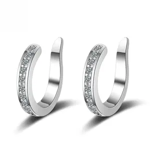 Fixura Ear Clips, Zafiller Ear Corrector Clips, Thin Chunky Ear Cuffs Non Piercing for Women