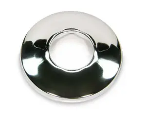 Escutcheon Flange 3/4" IPS Iron Pipe Pack of 6 Chrome Finish Circular Design Plumbing Part