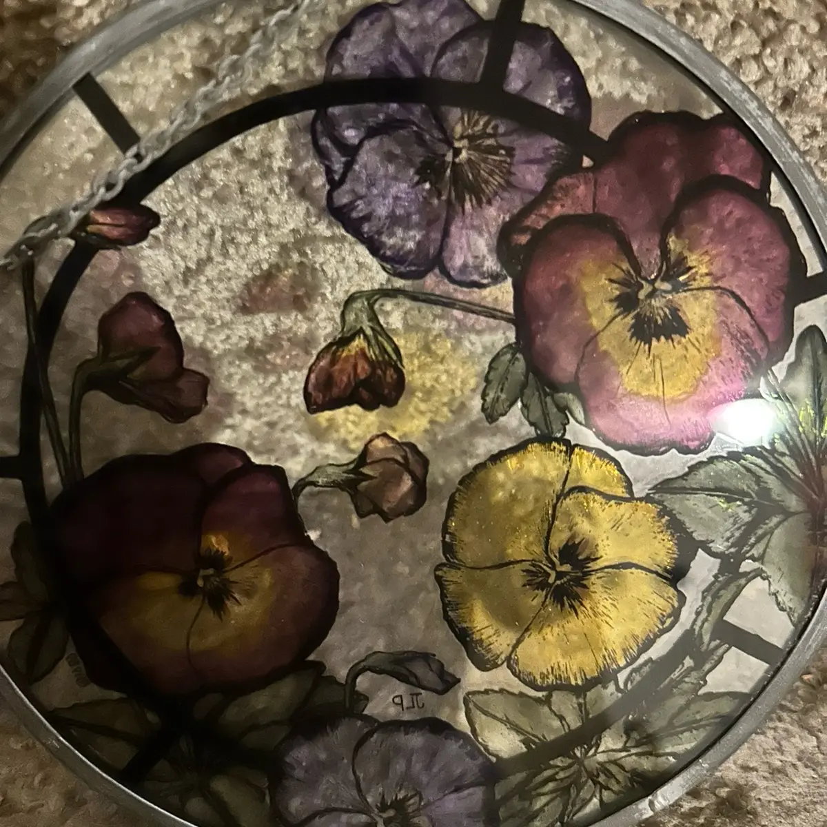 Beautiful Vintage Stained Glass piece