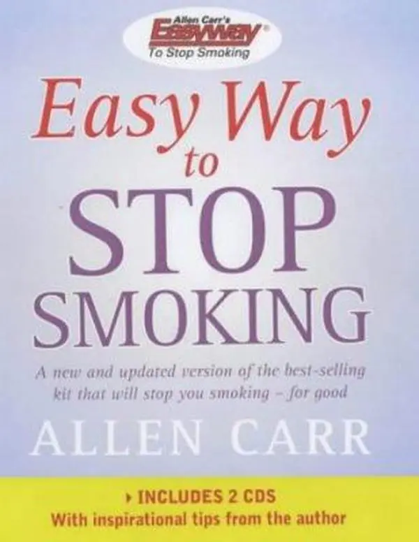 USED Book - Allen Carr's Easy Way to Stop Smoking by Allen Carr (Hardcover) - english
