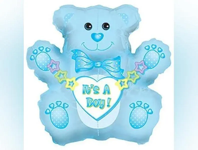 Jumbo It's a Boy Bear Balloon