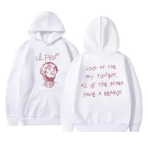 Rapper Lil Peep Tour Concert Hoodie, Sweatshirt, T-Shirt, Hip Hop Fashion Pullover Sweatshirt Unisex Casual Long Sleeve Hooded Gothic Streetwear