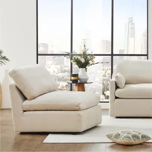 Kenna Ottoman / Armless Chair