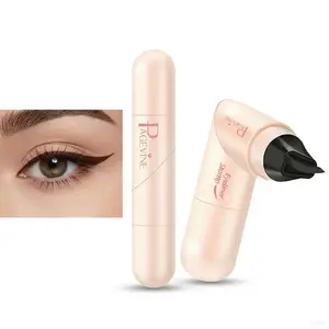 Rotating Dual-Ended Eyeliner Pen & Wing Stamp – Waterproof, Smudge-Proof, Quick-Dry & Long-Lasting Cat Eye Liner for Sharp Wings, Easy Application, & Precise Definition – Perfect for All-Day Wear, Holiday Gifts – Women's Makeup Cosmetics