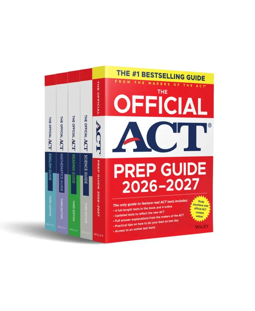 The Official ACT Prep and Subject Guides 2026-2027 Complete Set - 3rd Edition (Paperback)