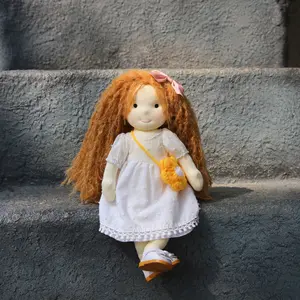 Handmade Fairy Waldorf Doll - 12" Personalized Plush | Personalized Cotton Plush Doll Rag Doll with Exquisite Box
