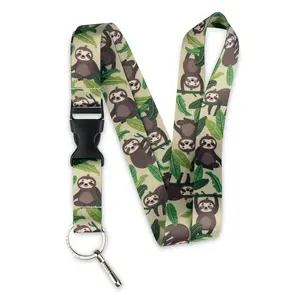 Sloth Lanyard - Versatile Design for Everyday Use, Lightweight and Comfortable Fit, Ideal for Outdoor Activities