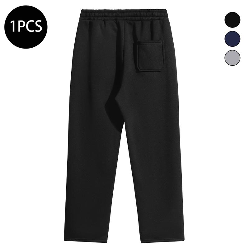 Men's Regular Fit Solid Color Jogger Pants with Drawstring Waistband Autumn Winter Casual Pocket Design Long Trousers Everyday Wear 3PCS warm Men's Regular Fit Solid Color Jogger Pants with Drawstring Waistband Autumn Winter Casual Pocket Design Long Trousers Everyday Wear 3PCS warm
