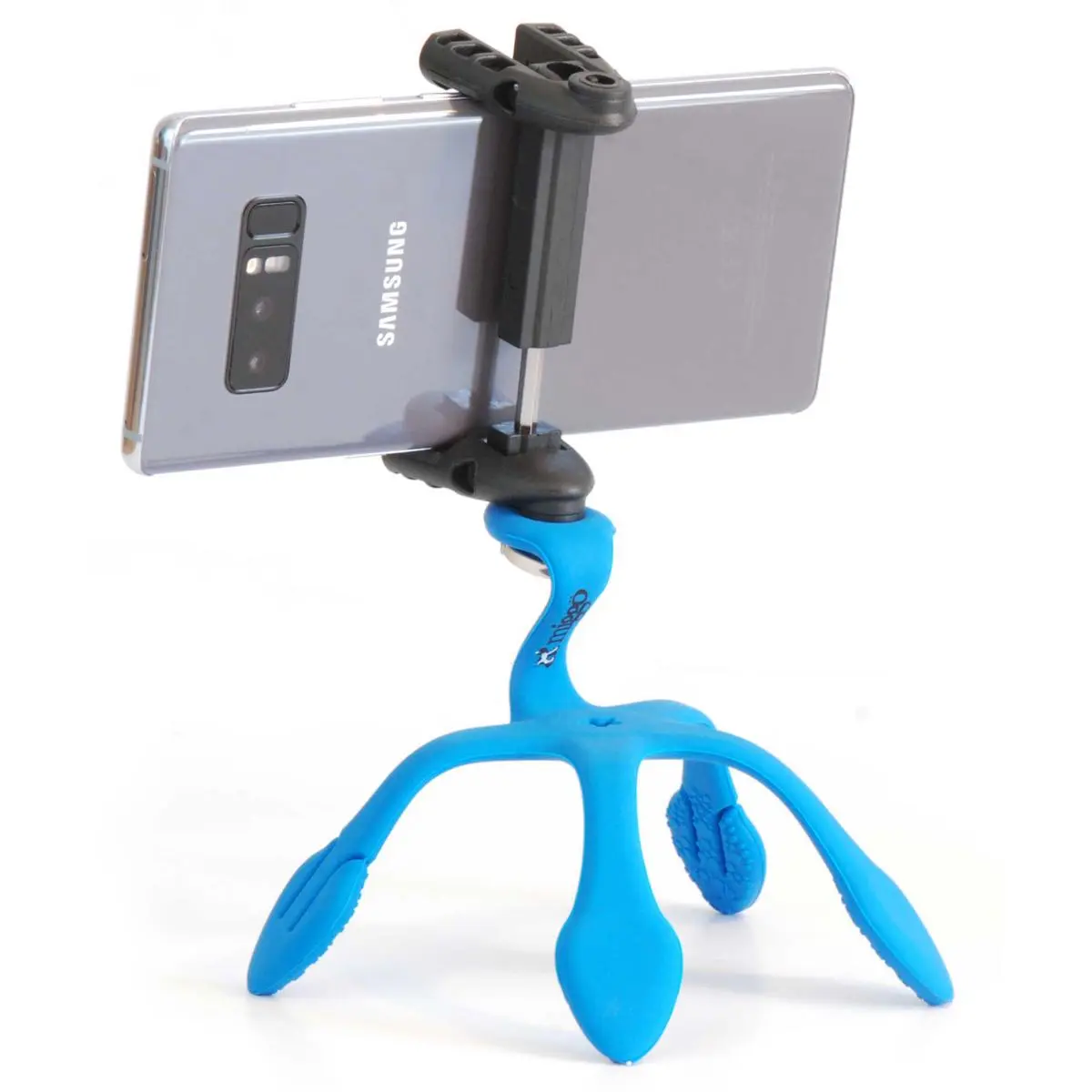 Pictar Splat 3N1 Flexible Tripod for Smartphones, Compact & Action Cameras, Blue